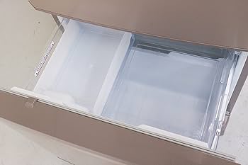 Amazon.co.jp: 三菱 370L 3ドア冷蔵庫（シャンパンピンク）【左